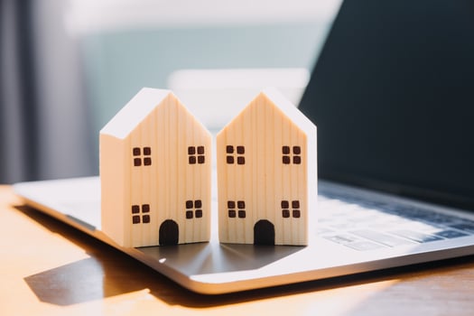 Signing home sales and insurance contracts with real estate agents, signing contracts to know the terms of buying and selling homes and real estate, contract signing ideas. photo