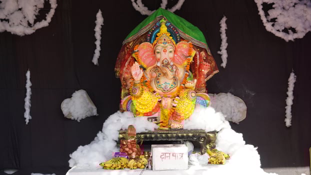 ganesha statue outdoor image hd photo