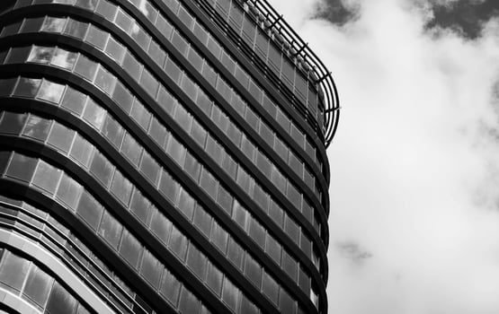 modern glass building skyscrapers photo