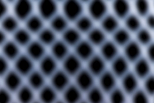 Abstract black mesh pattern background blur effect. photo