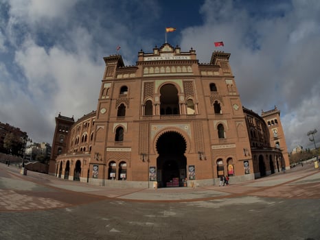 Plaza de toros de las ventas bull fighting arena, Madrid, Spain photo