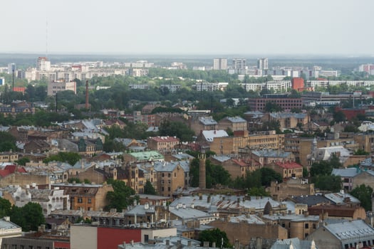 Riga from Above in the Summer photo