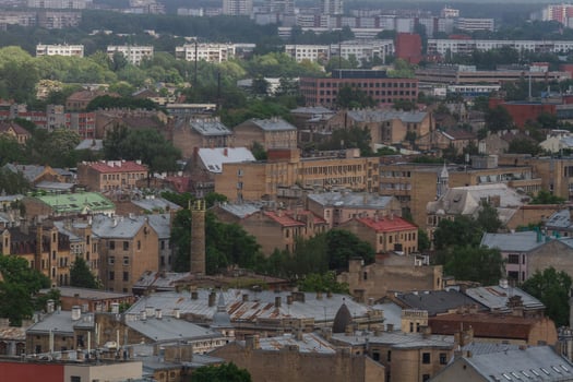 Riga from Above in the Summer photo