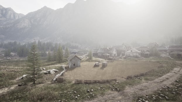 Beautiful landscape of Italian dolomites photo