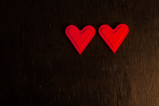 Texture with love hearts for design. Valentines day card concept. Heart for Valentines Day greeting card. Love is. photo