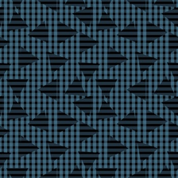 seamless geometric pattern seamless geometric pattern with hearts triangles photo