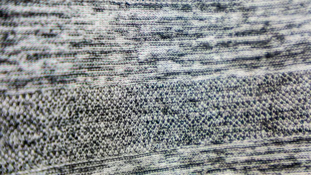 black white cloth texture as background photo