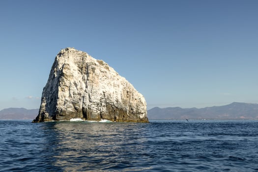 Morros de Potosi in Zihuatanejo Guerrero, islands of beautiful rocks photo
