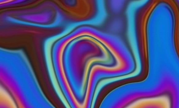 Holographic grainy texture illustration background photo