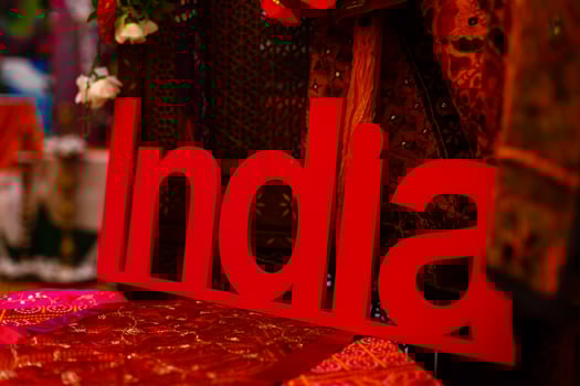 Word india  text photo