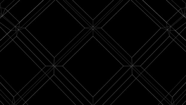 black wireframe geometric structure background photo