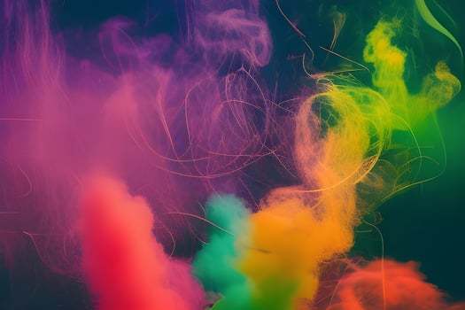 Colorful Smoke Effect Background photo
