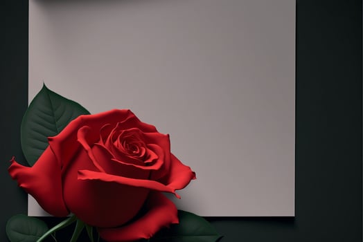 red roses background design for text, message, quotes , valentine day. photo