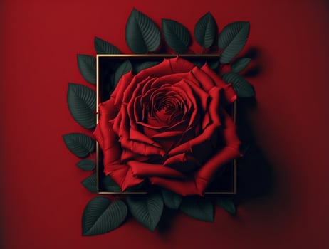 red roses background design for text, message, quotes , valentine day. photo