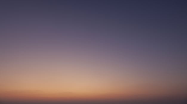Dramatic colorful sky with afterglow and illuminated clouds photo