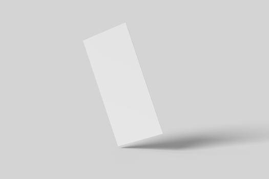 White vertical paper sheet Mockup photo