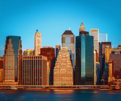 New York City skyline photo