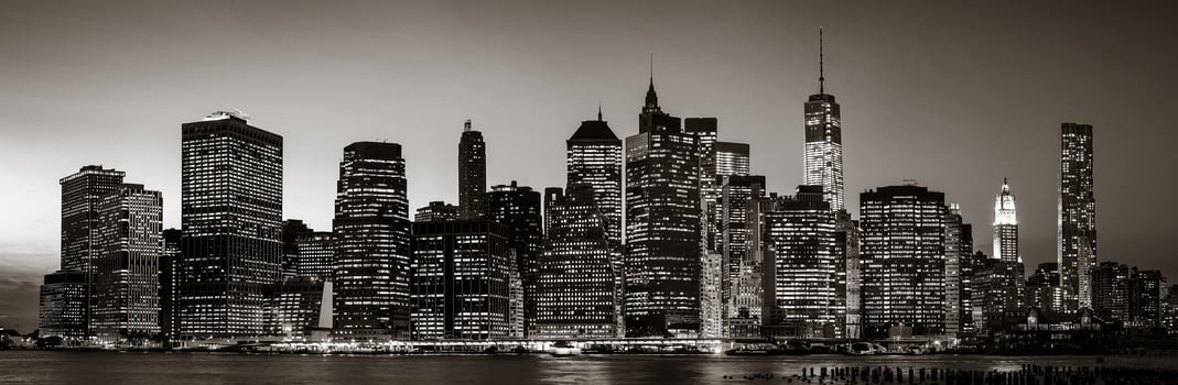 New York City skyline panorama photo