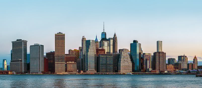 NYC skyline panorama photo