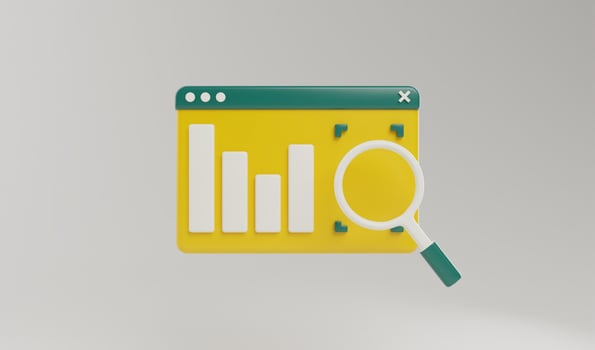 3d Render bar chart business marketing, info graphics, financial investment growing progress way and forward achievement concept illustration photo