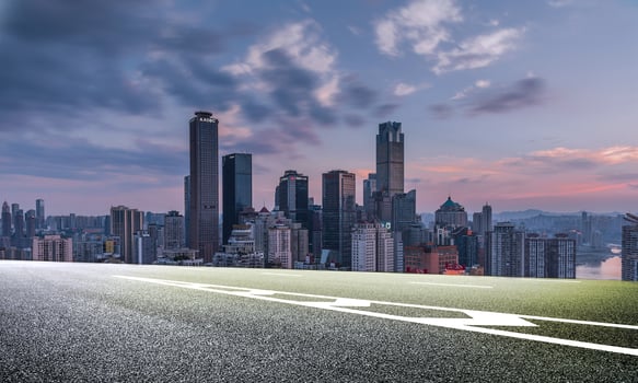 city road car advertising background photo