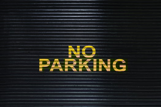 No Parking sign photo