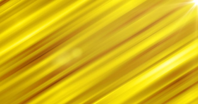 Abstract background of diagonal yellow gold iridescent sticks of lines stripes of bright shiny glowing beautiful photo