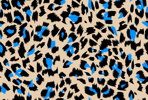 Seamless leopard pattern, leopard skin, animal print. photo