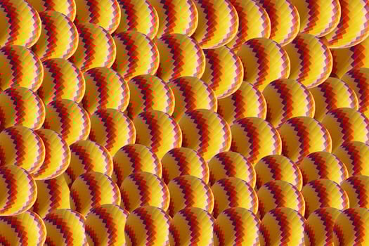 Multi-colored balloons background, highly saturated plastic balls, in the soft play ball pit, at a child's play park photo