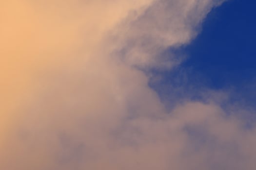 Stormy weather and dark clouds photo