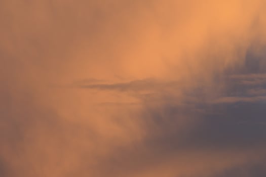 Stormy weather and dark clouds photo