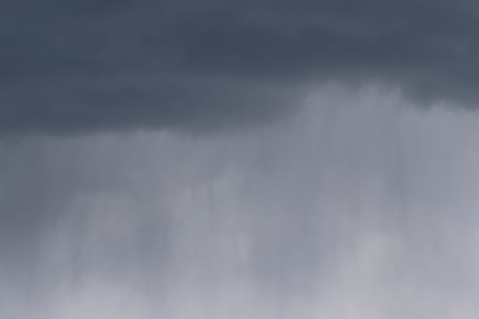 Stormy weather and dark clouds photo