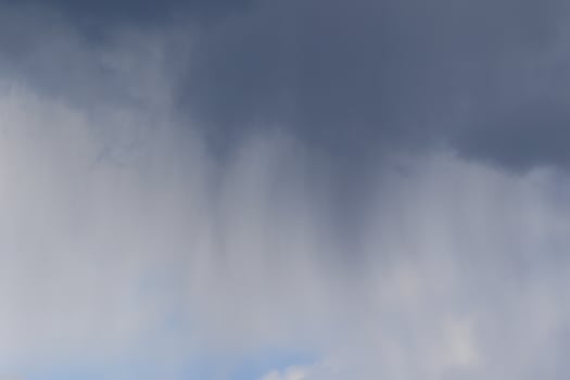 Stormy weather and dark clouds photo