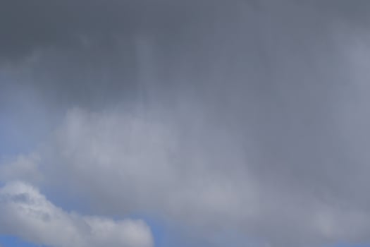 Stormy weather and dark clouds photo