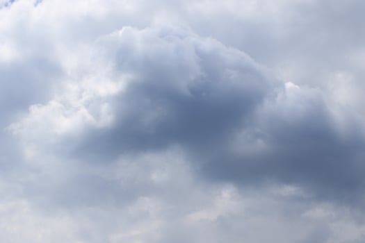 Stormy weather and dark clouds photo