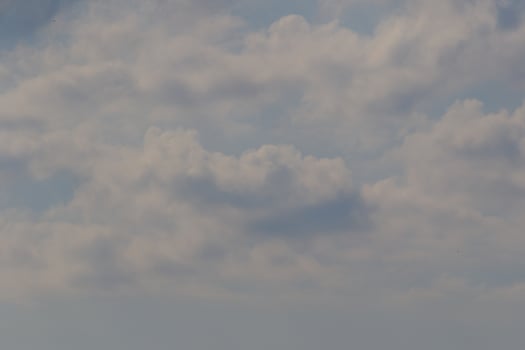 Stormy weather and dark clouds photo
