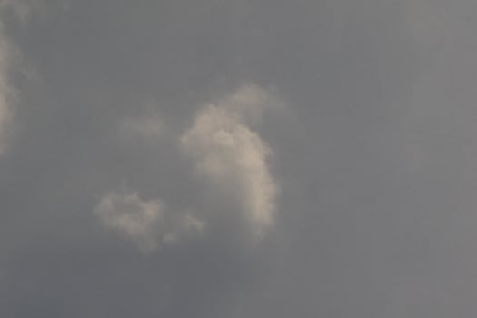 Stormy weather and dark clouds photo