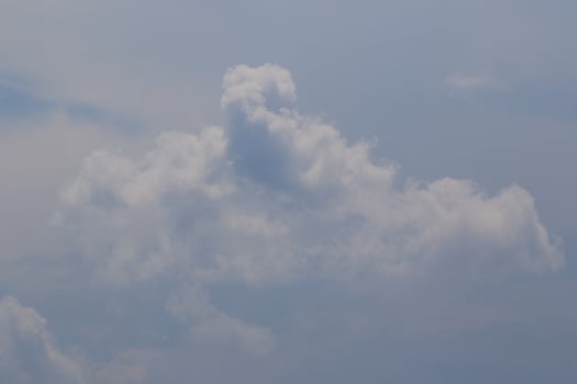 Stormy weather and dark clouds photo