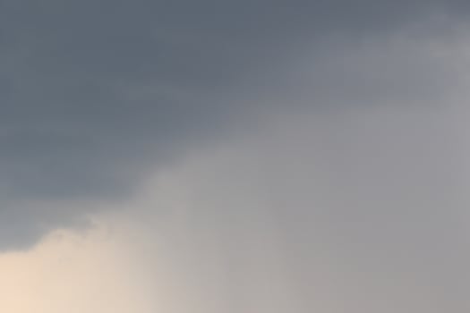 Stormy weather and dark clouds photo