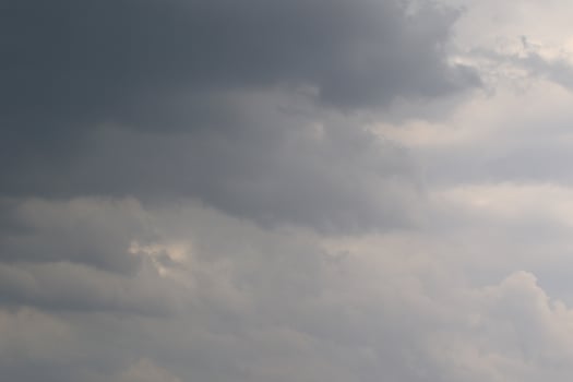 Stormy weather and dark clouds photo