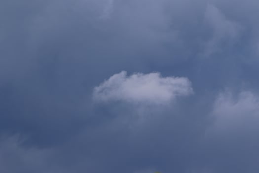 Stormy weather and dark clouds photo
