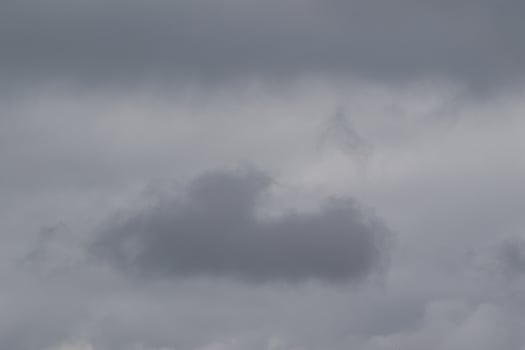Stormy weather and dark clouds photo