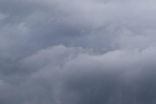 Stormy weather and dark clouds photo