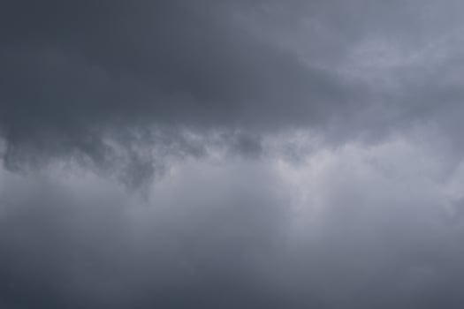 Stormy weather and dark clouds photo