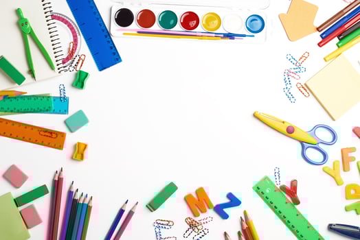 school supplies, back to school photo