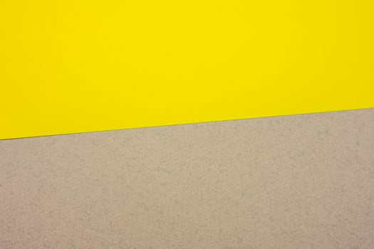 gray-yellow cardboard paper background, copy space photo