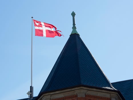 Esbjerg city in denmark photo
