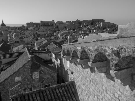 Dubrovnik in croatia photo