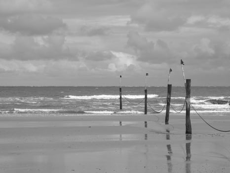 norderney island in the north sea photo
