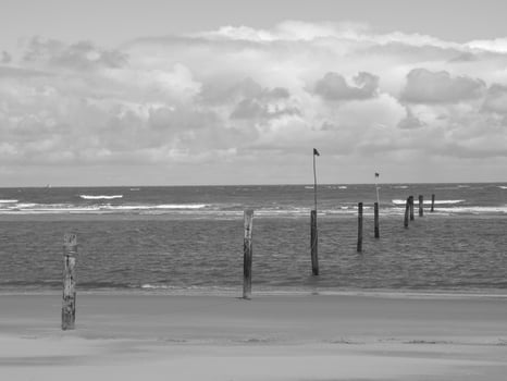 the beach of norderney photo